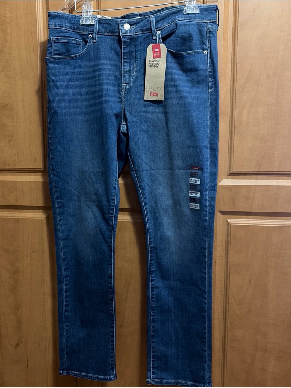 Levi's Women's Skinny Jeans - Deep Blue Wash